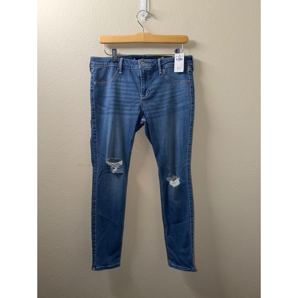 Women's NEW Hollister Low Rise Jean Leggings Size 13s w31 l26